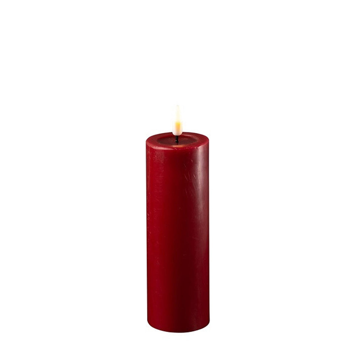 Blockljus LED Bordeaux 5x15 cm från DeluxeHomeart