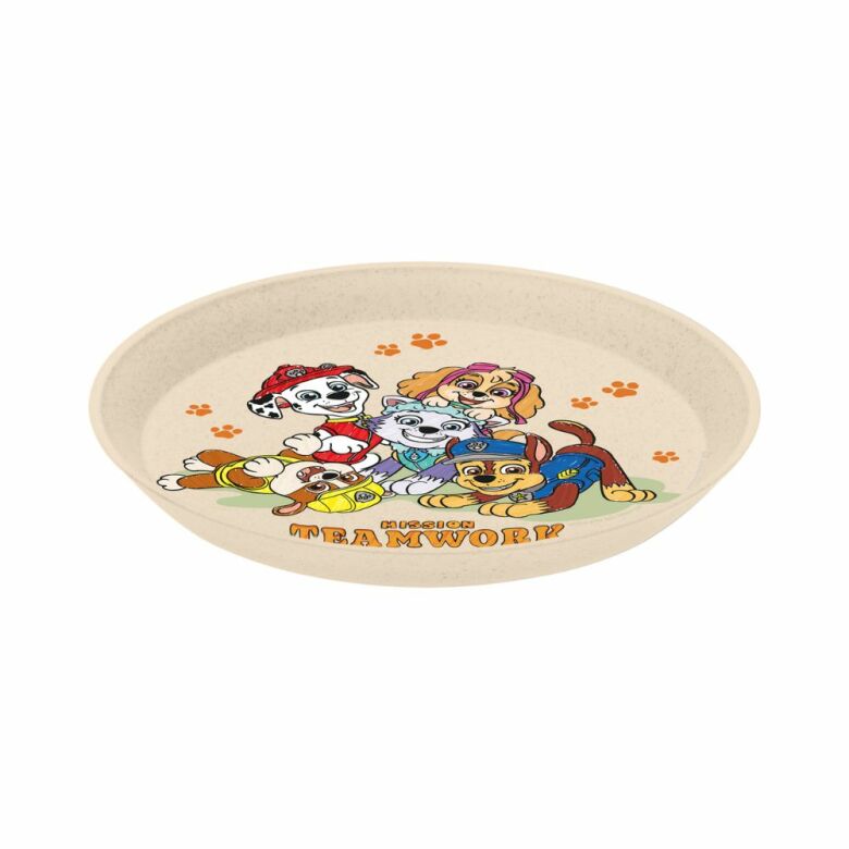 Connect Paw Patrol Barnservis 3 delar Tallrik/Skål/Mugg Beige Koziol