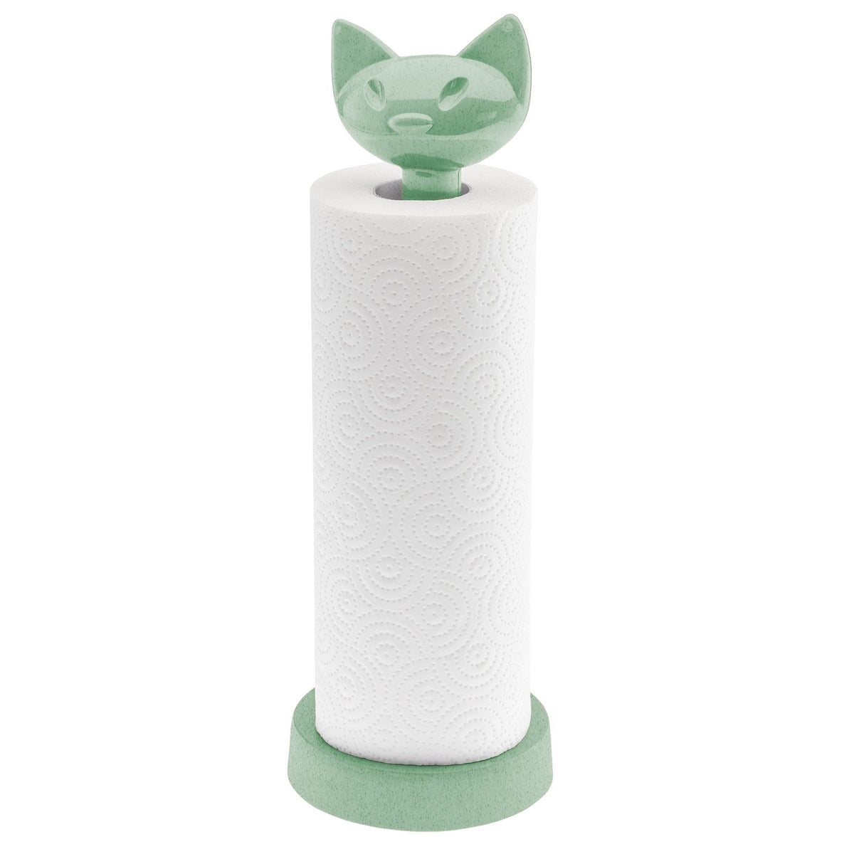 Hushållspappershållare Miaou Grön från Koziol