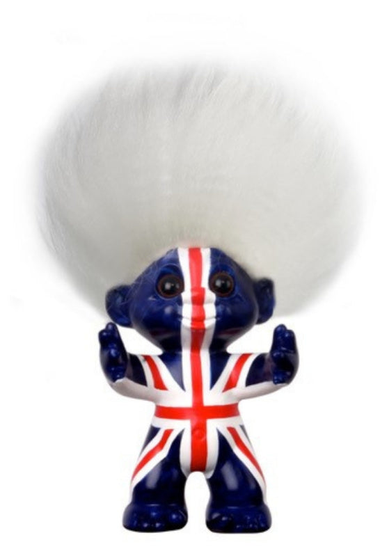 Lyckotroll Union Jack 9 cm