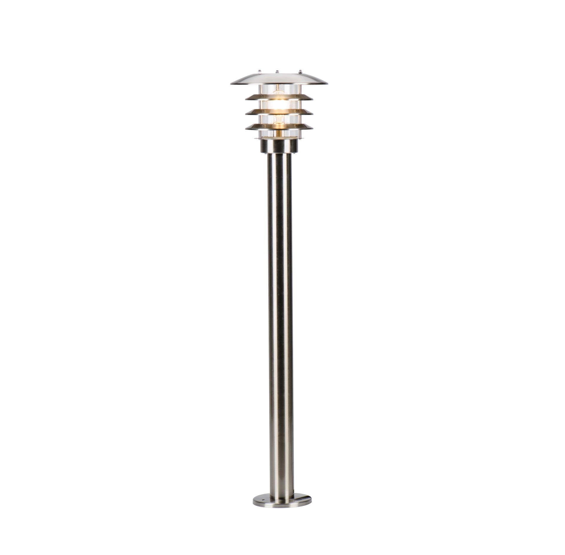 Saturnus (silver) Pollare LightsOn Garden Plug & Play