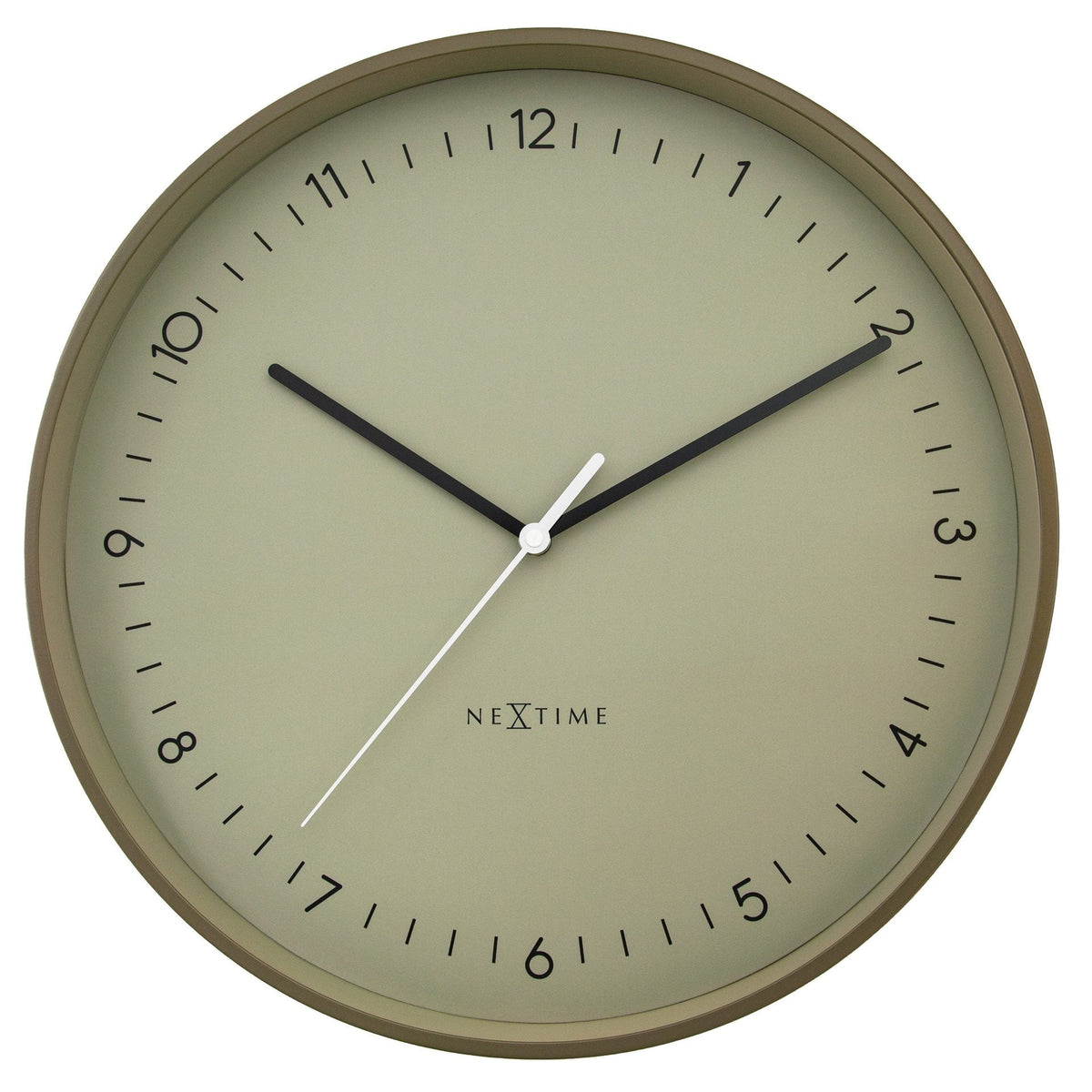 Väggklocka Berlin 40 cm Khaki från NeXtime