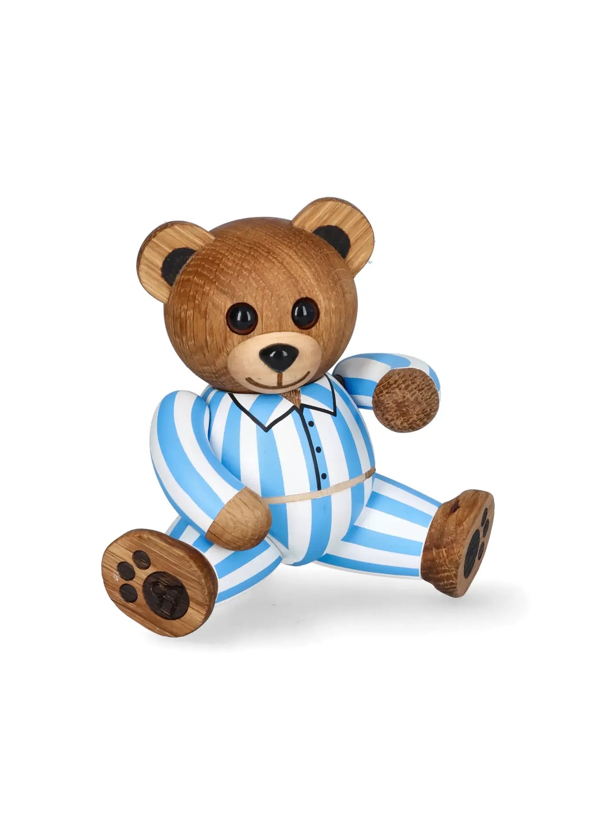 Trädekoration Sleepy Blue Teddybjörn Blå 12 cm från Spring Copenhagen