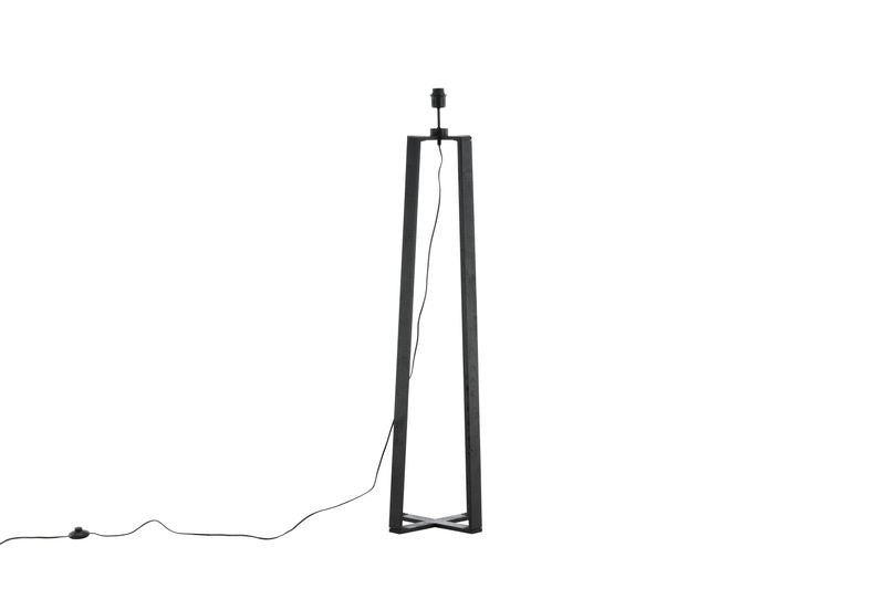 Avspark Golvlampa 137 cm Svart