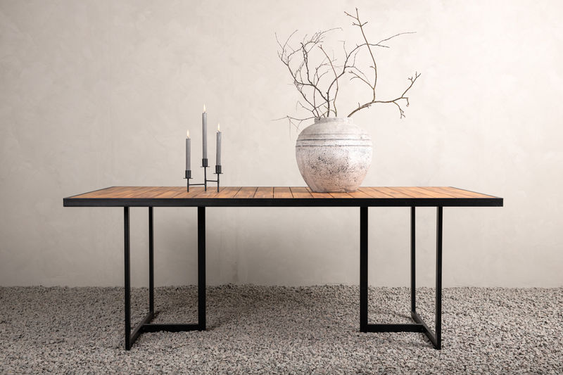 Khung Matbord 75 x 200 x 100 Natur