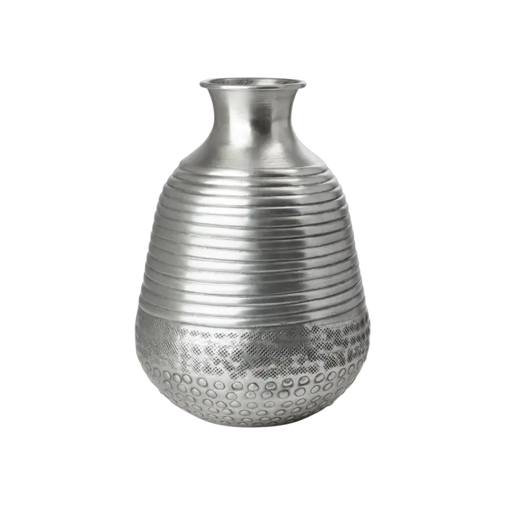 ELDORADO Vas 25 cm – Silverfärgad från Affari of Sweden