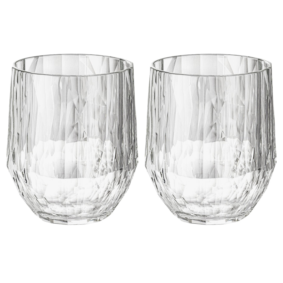 Vinglas Club No.23 Superglas Plast 20 cl 2-pack Crystal Clear från Koziol