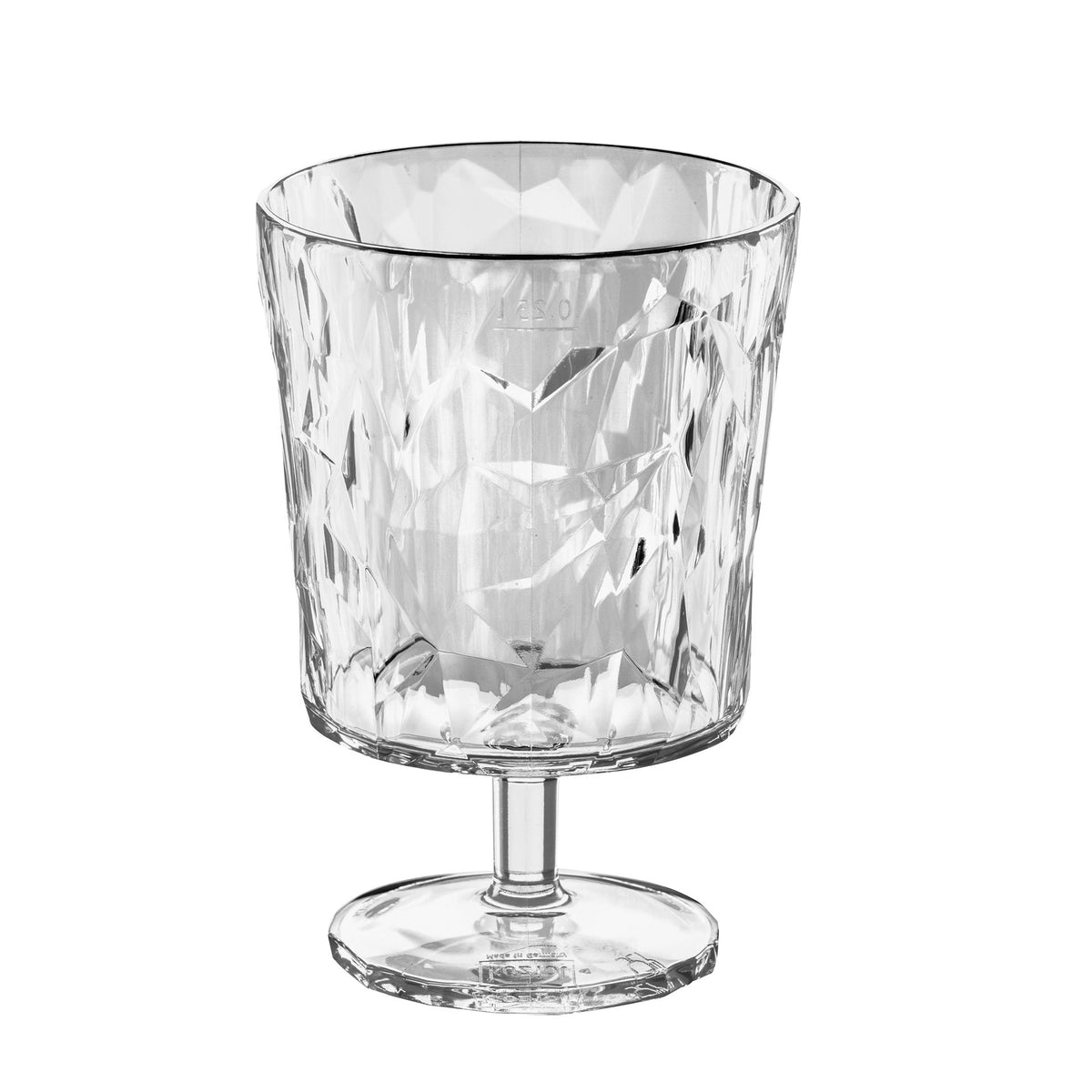 Vinglas Club S 250ml 8-pack Crystal Clear från Koziol