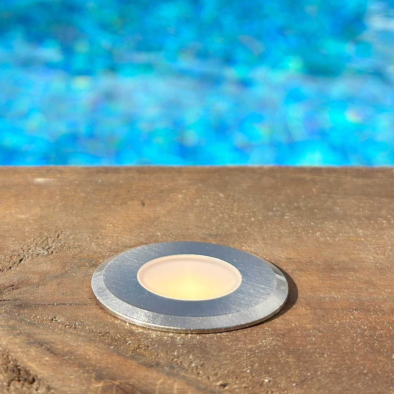 Dexter x 5 (silver) Decklights LightsOn Garden Plug & Play