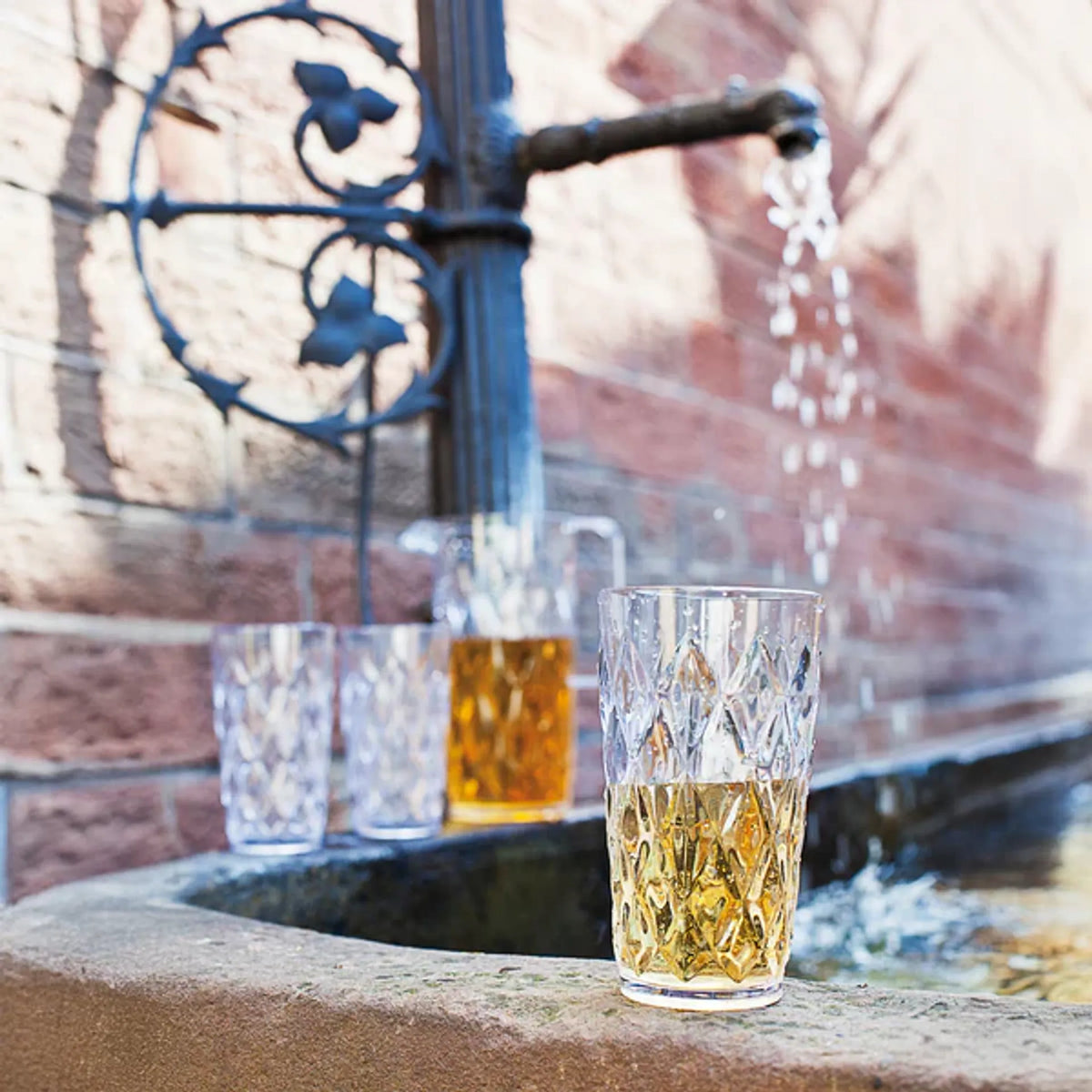Högt Dricksglas Crystal L 400ml 6-pack från Koziol