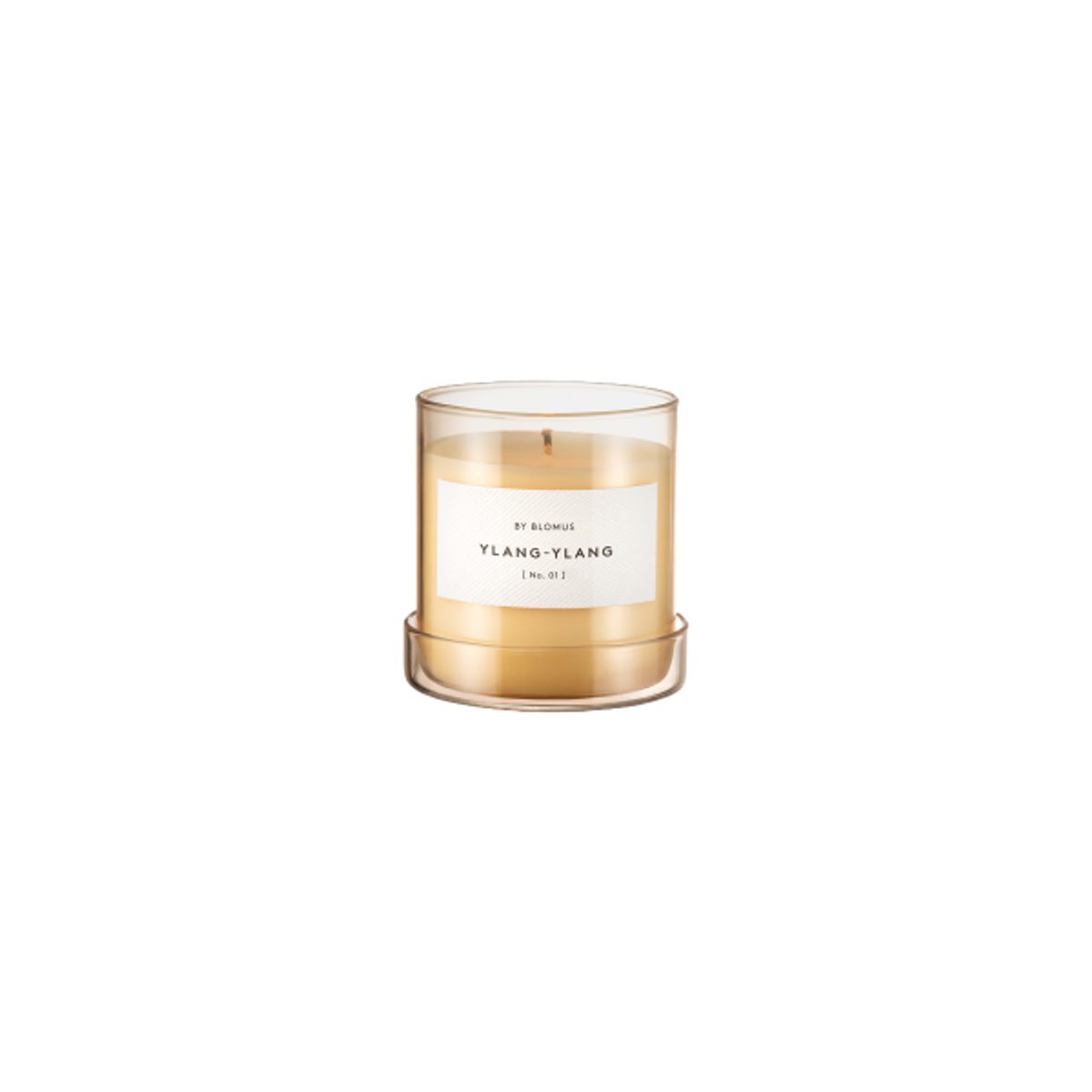 Doftljus Valoa 7,5 cm Ylang-Ylang Misty Rose från blomus