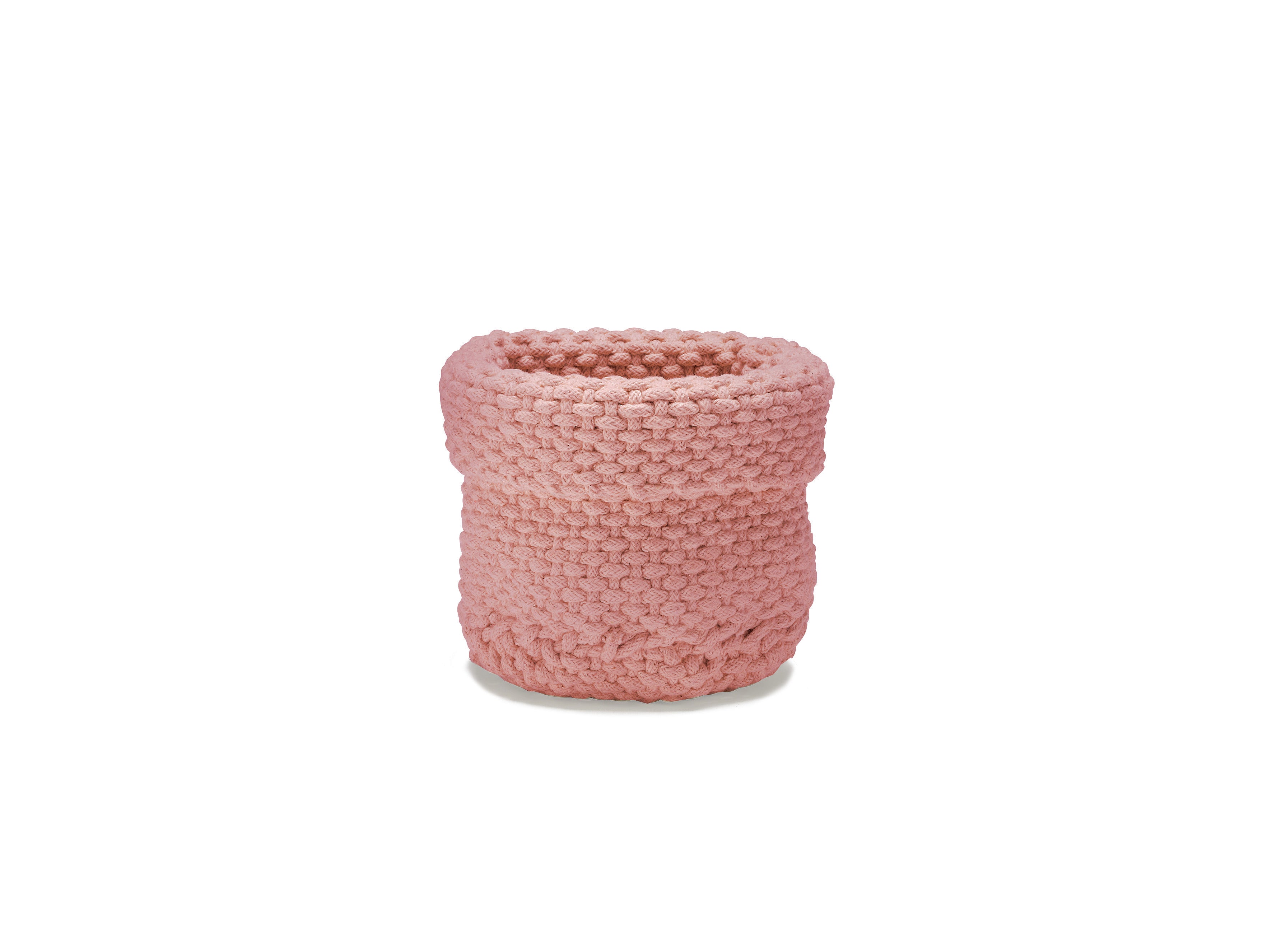 Förvaringskorg Rope Medium 20x25 Dusty Pink