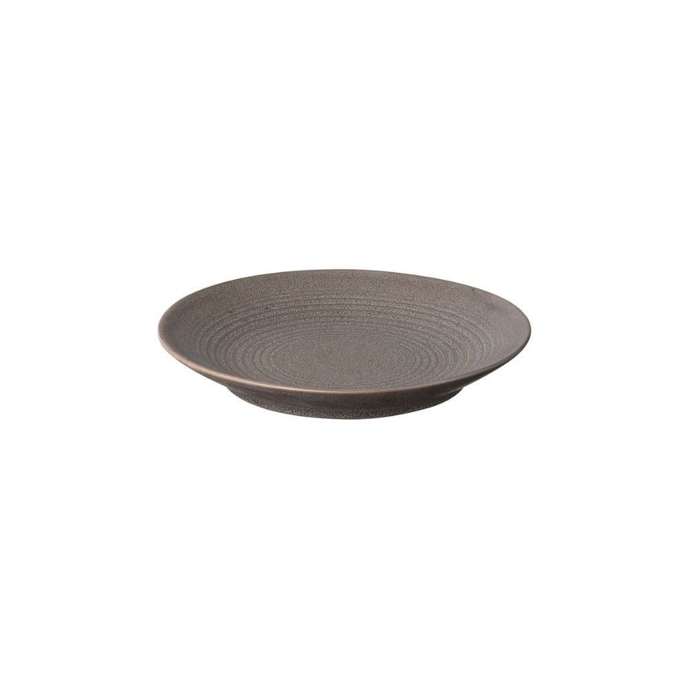 Kumi Sidotallrik Ø16 cm Espresso blomus