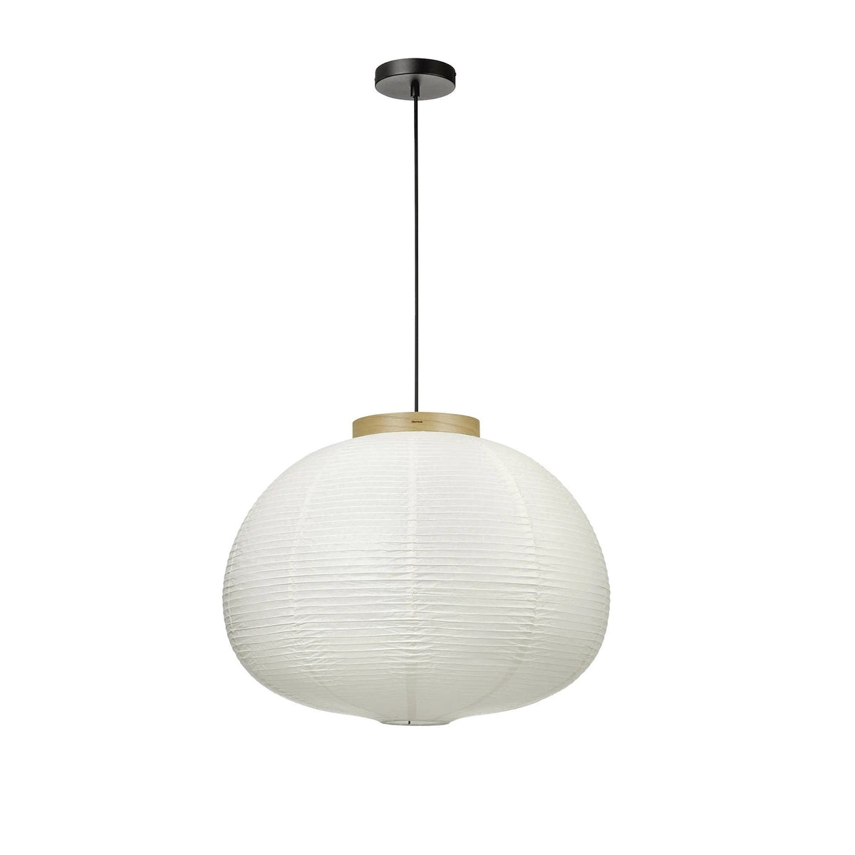 Taklampa Kami Rispapper 48 cm Ø60 cm Ek från blomus