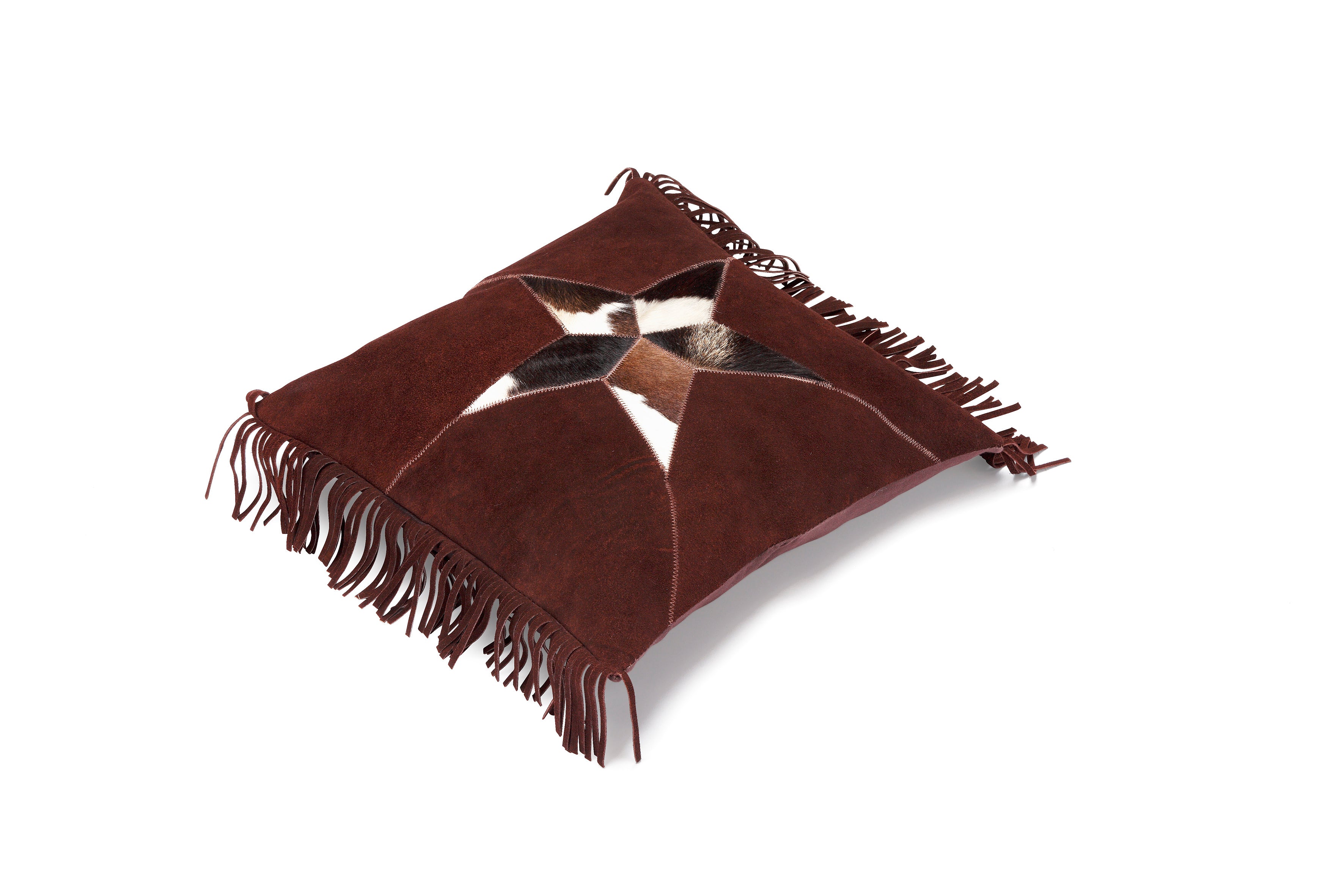 Kuddfodral Suede cowboy 45x45 brun