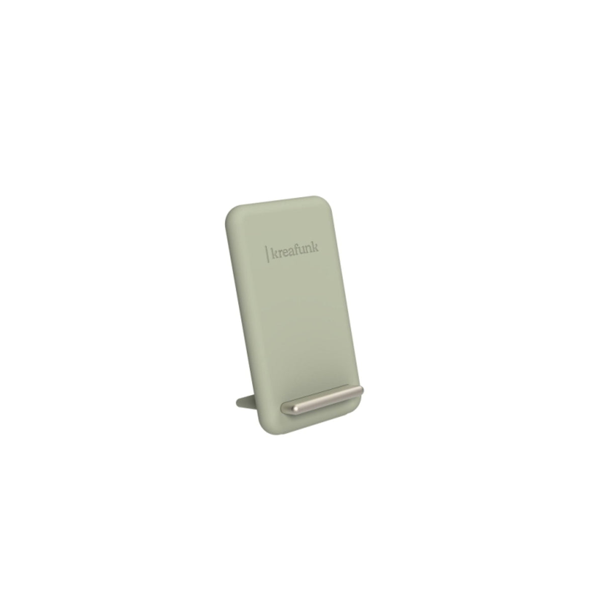 Laddningsställ Recharge Trådlöst 15W Dusty Olive från KREAFUNK