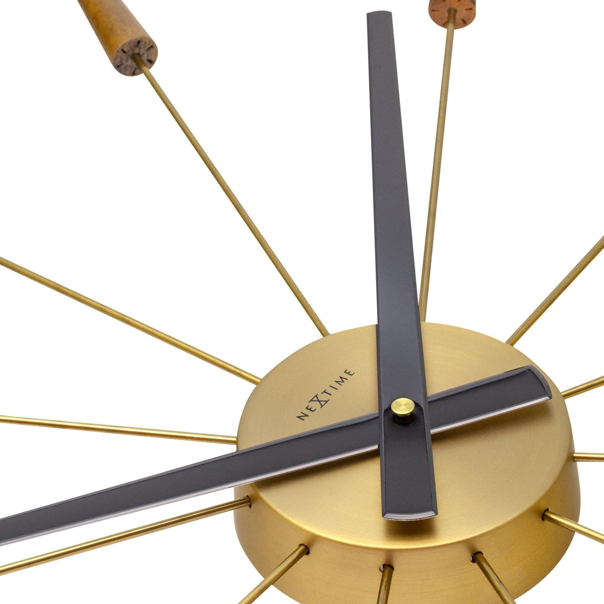 Väggklocka Plug Inn 58 cm Brons från NeXtime