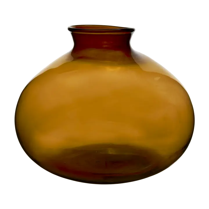 AMBRA Vas 35 cm – Brun från Affari of Sweden