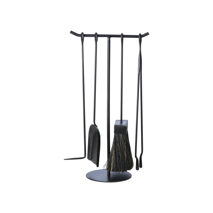 THOR Eldställ, Svart – längd: 25 cm, höjd: 47 cm
