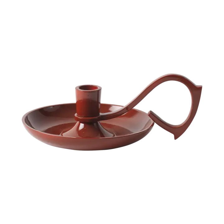 MINDY Ljusstake 8 cm – Roströd från Affari of Sweden