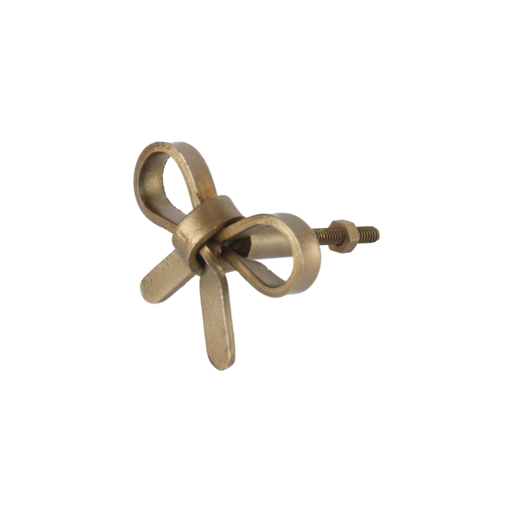 FRANCIS Knopp rosett, Guldfärgad – bredd: 4,6 cm, djup: 3,5/7 cm, höjd: 4,5 cm