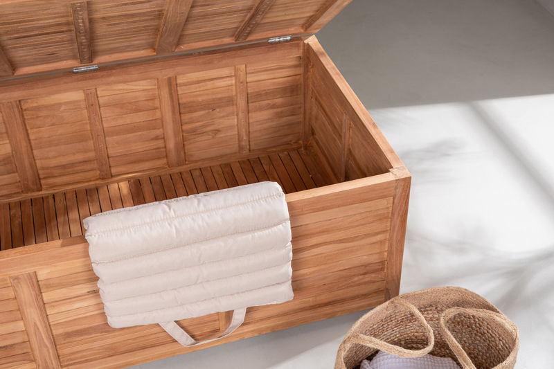 Trento Dynbox 130 x 46 Teak - Natur