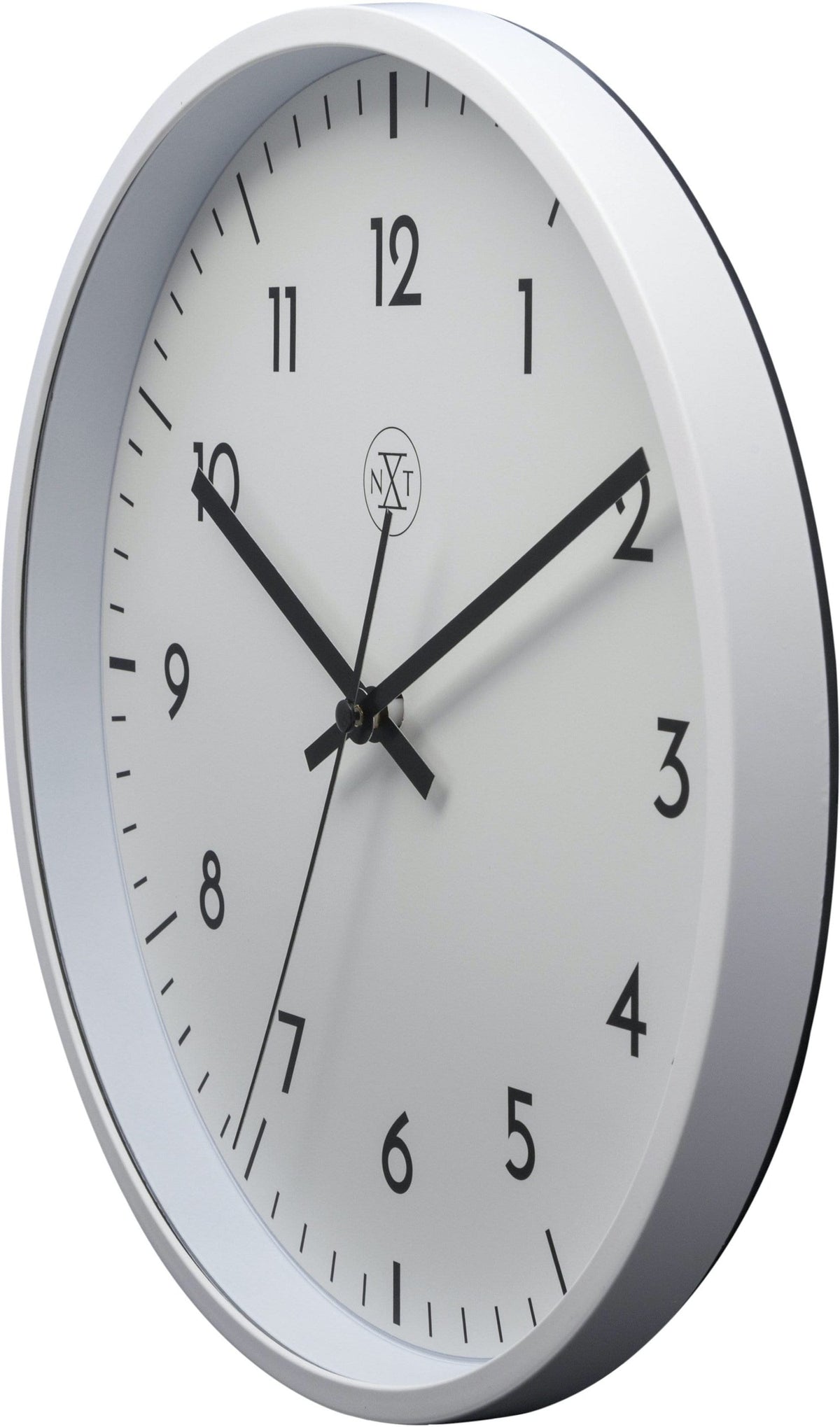 Väggklocka Easy Big 30 cm Vit/Vit från NeXtime