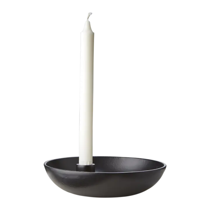 CARTER Ljusstake 5 cm – Svart från Affari of Sweden