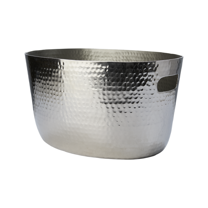 CARTER Champagnekylare, Silverfärgad – längd: 37 cm, bredd: 29 cm, höjd: 20 cm