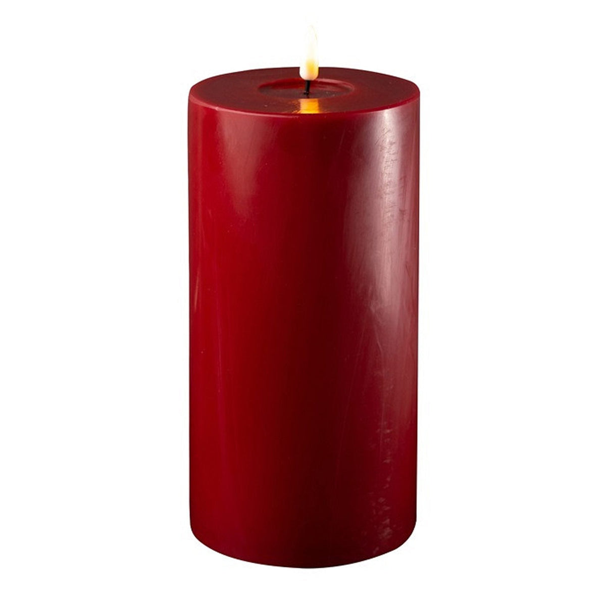 Blockljus LED Bordeaux 10x20 cm från DeluxeHomeart