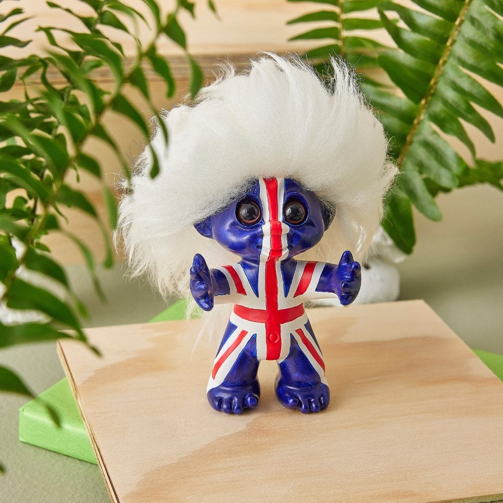 Lyckotroll Union Jack 9 cm