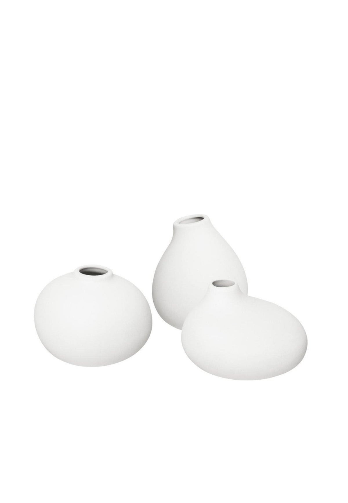Vas Nona Set Av 3 Vit från blomus