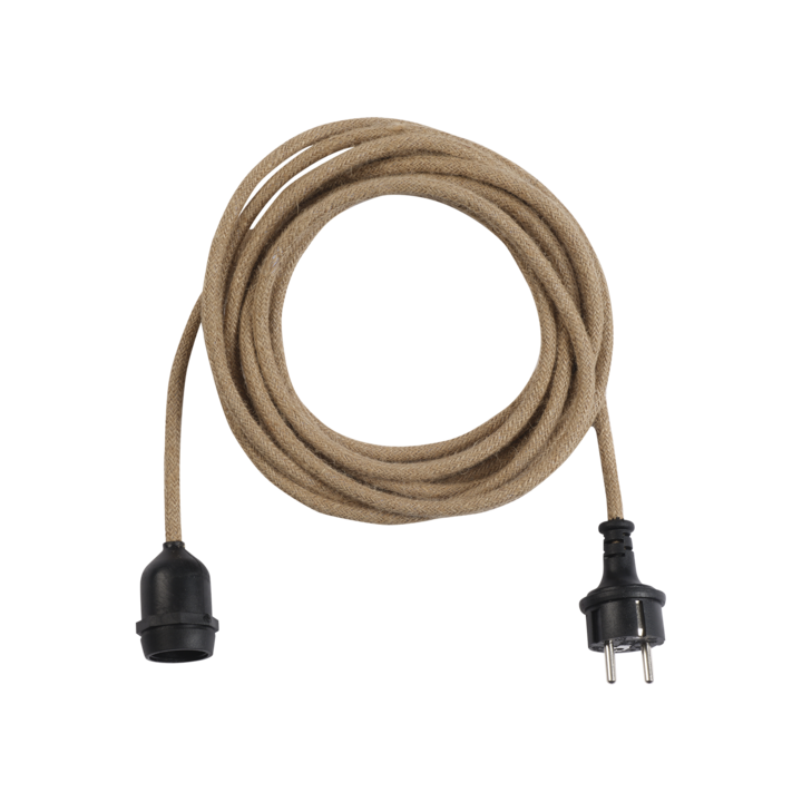 ELECTRO Utomhuskabel, Natur – längd: 500 cm