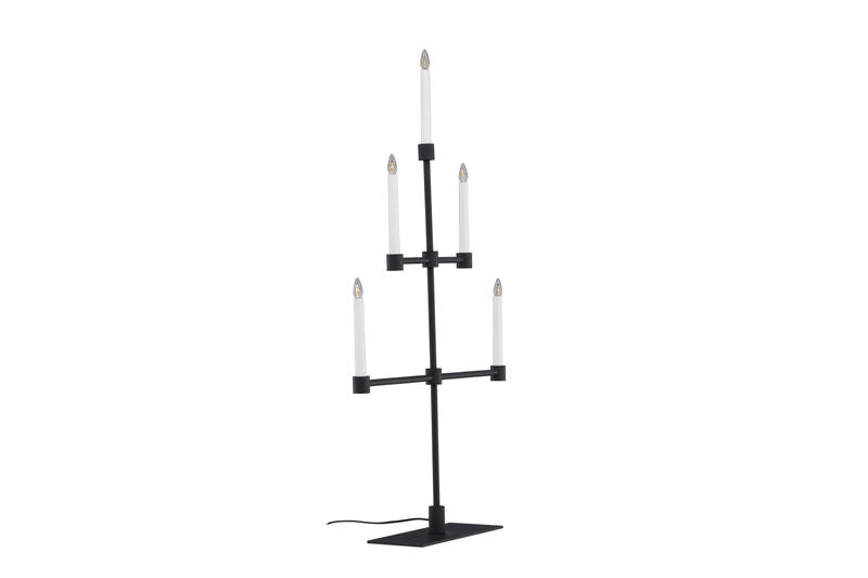 Avoriaz Adventsljusstake 53x92 cm - Svart