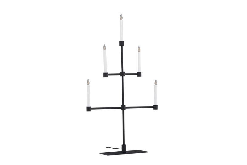 Avoriaz Adventsljusstake 53x92 cm - Svart