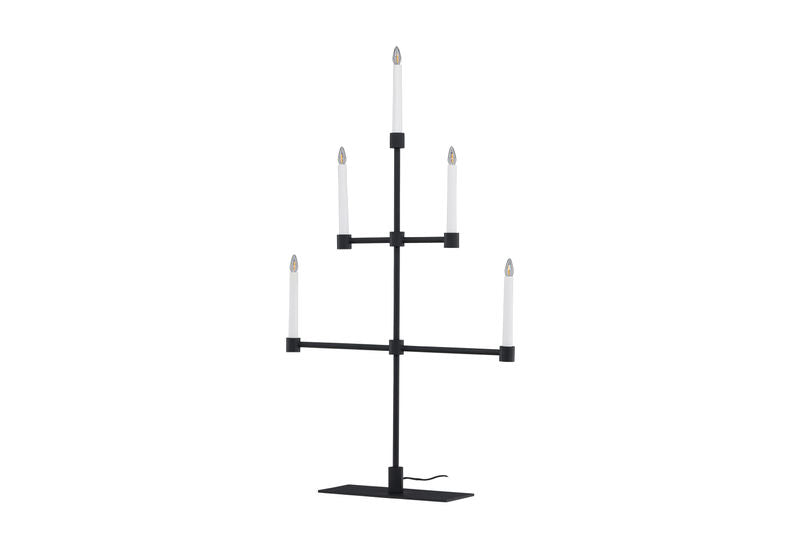 Avoriaz Adventsljusstake 53x92 cm - Svart