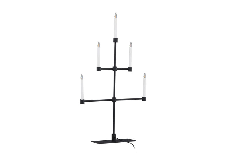 Avoriaz Adventsljusstake 53x92 cm - Svart