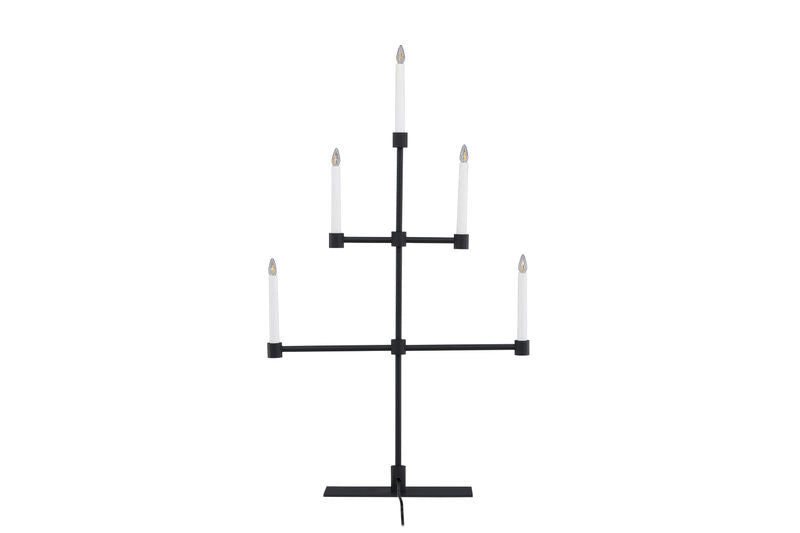 Avoriaz Adventsljusstake 53x92 cm - Svart