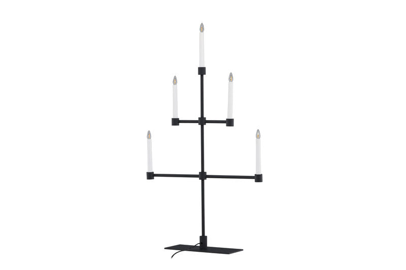 Avoriaz Adventsljusstake 53x92 cm - Svart