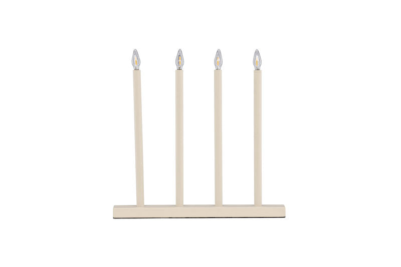 Lofsdalen Adventsljusstake 35 cm - Beige