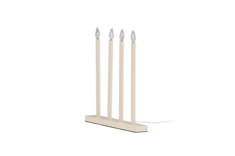 Lofsdalen Adventsljusstake 35 cm - Beige