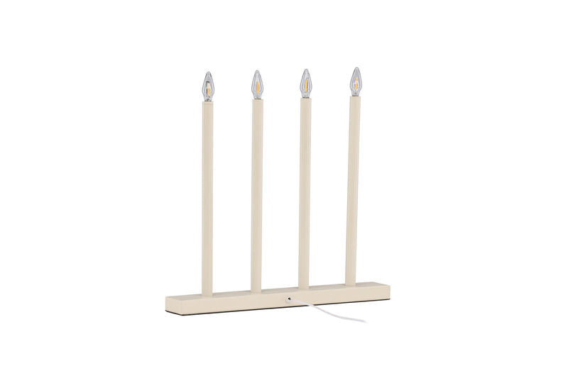 Lofsdalen Adventsljusstake 35 cm - Beige