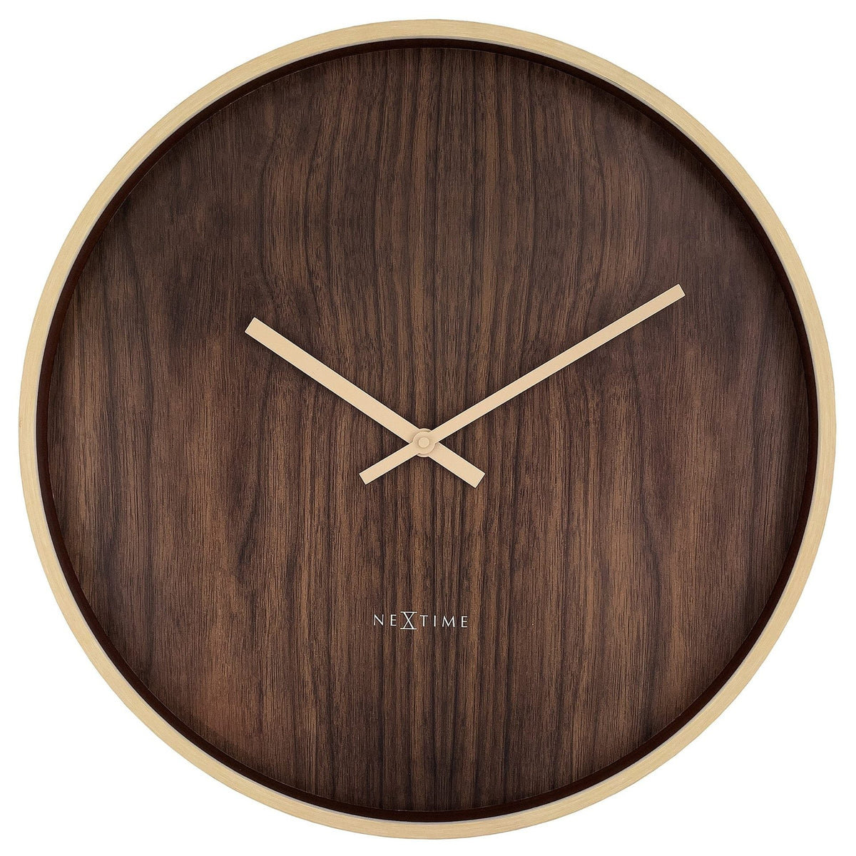 Väggklocka Oslo L 50 cm Brun från NeXtime