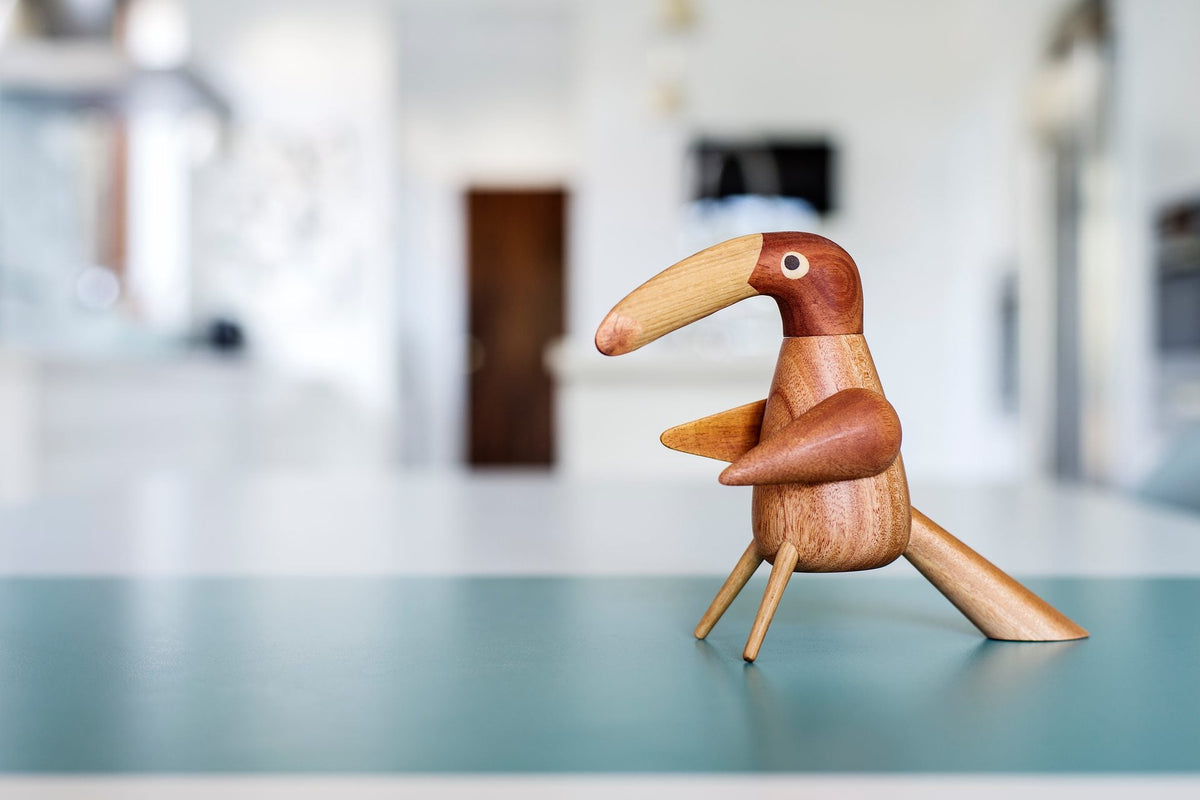 Pepparkvarn The Pepper Bird Original 20,5 cm Mahogny från Spring Copenhagen