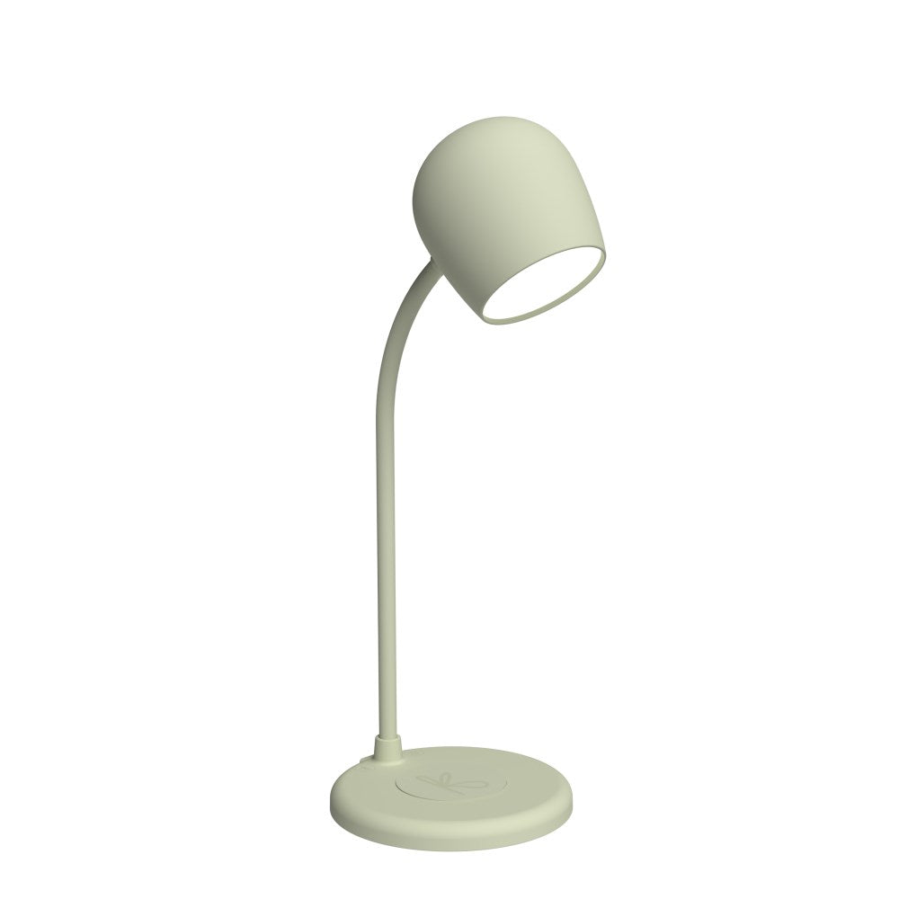 Ellie LED-lampa/Högtalare/Qi Dusty Olive