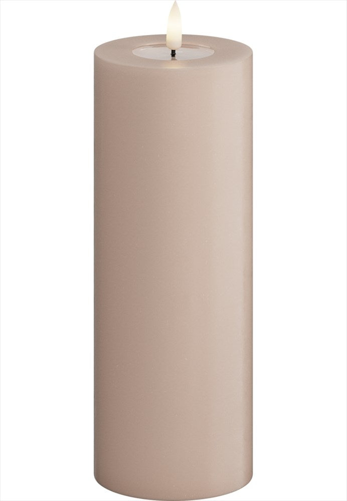 LED Blockljus Rosa 7,5x20 cm DeluxeHomeart