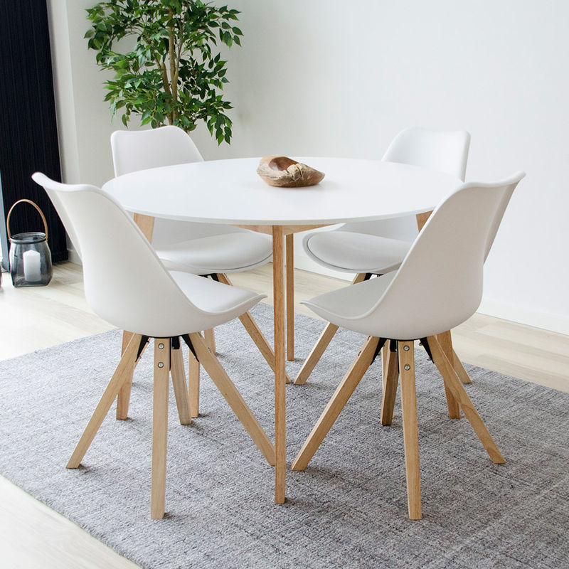 Matstol - Bergen Vit/Natur House Nordic