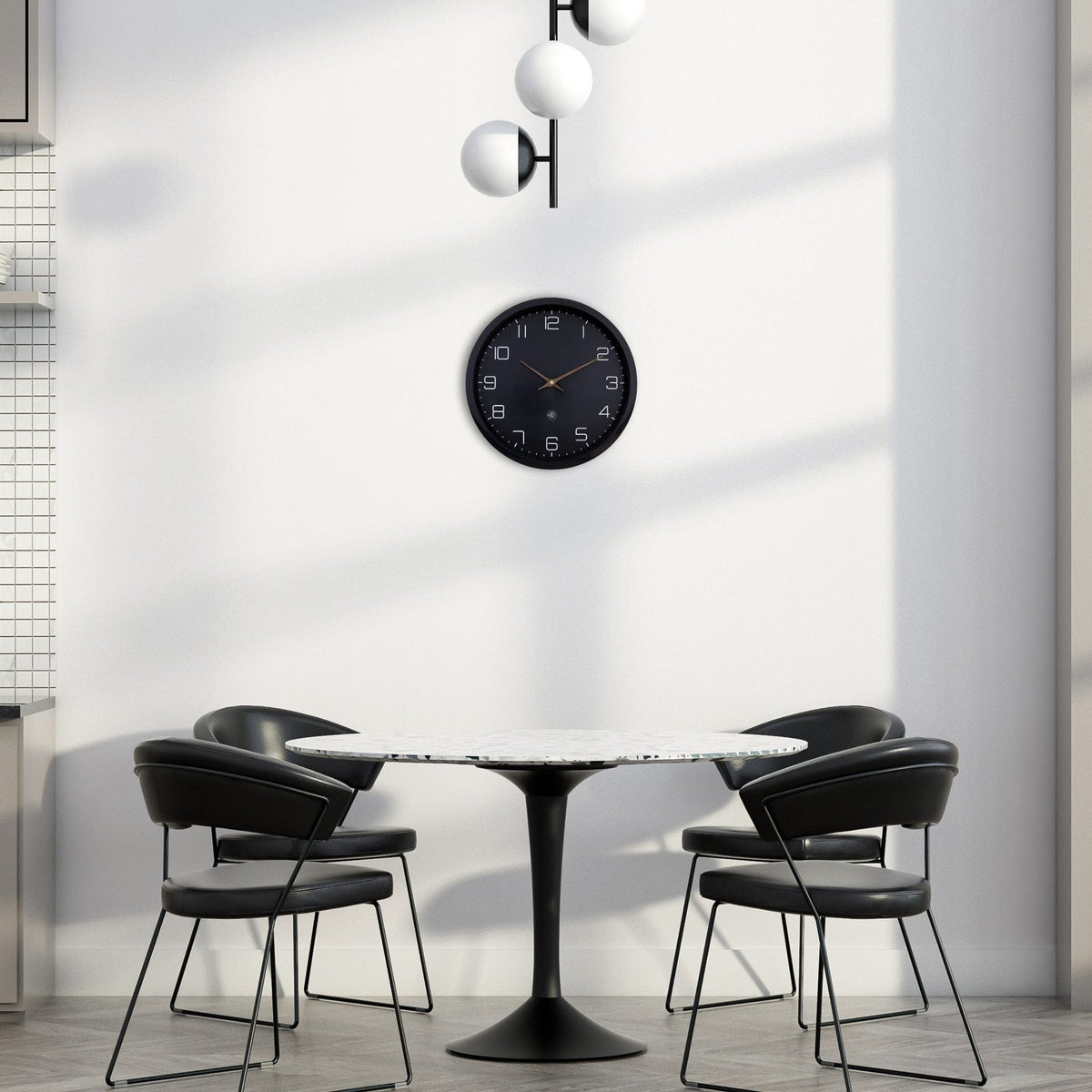 Väggklocka Nxt Eco 30 cm Svart från NeXtime