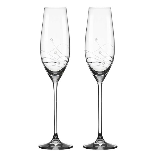 Clio - Champagneglas med Swarovski-kristaller Rödvinsglas MATRIVO