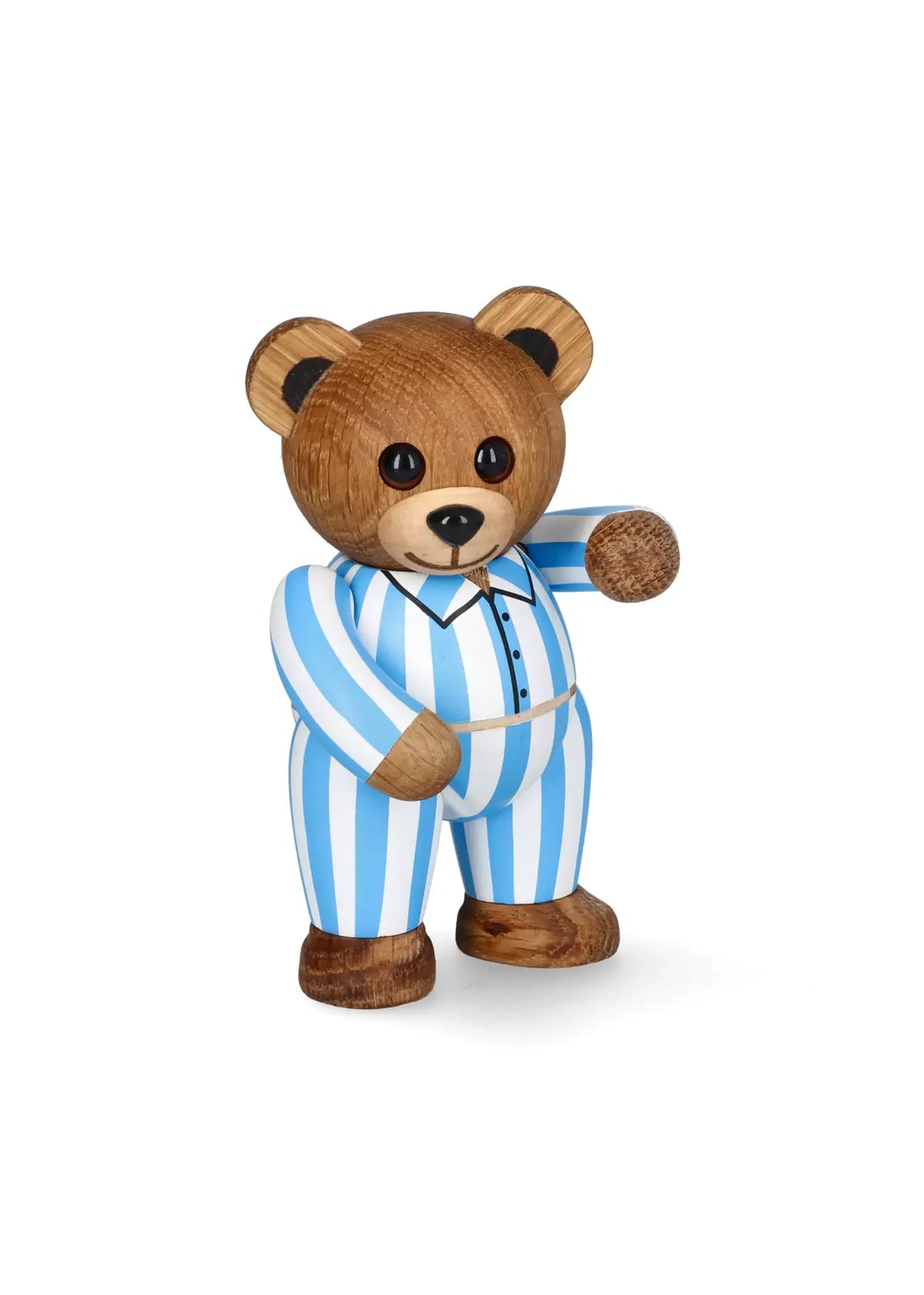 Trädekoration Sleepy Blue Teddybjörn Blå 12 cm från Spring Copenhagen